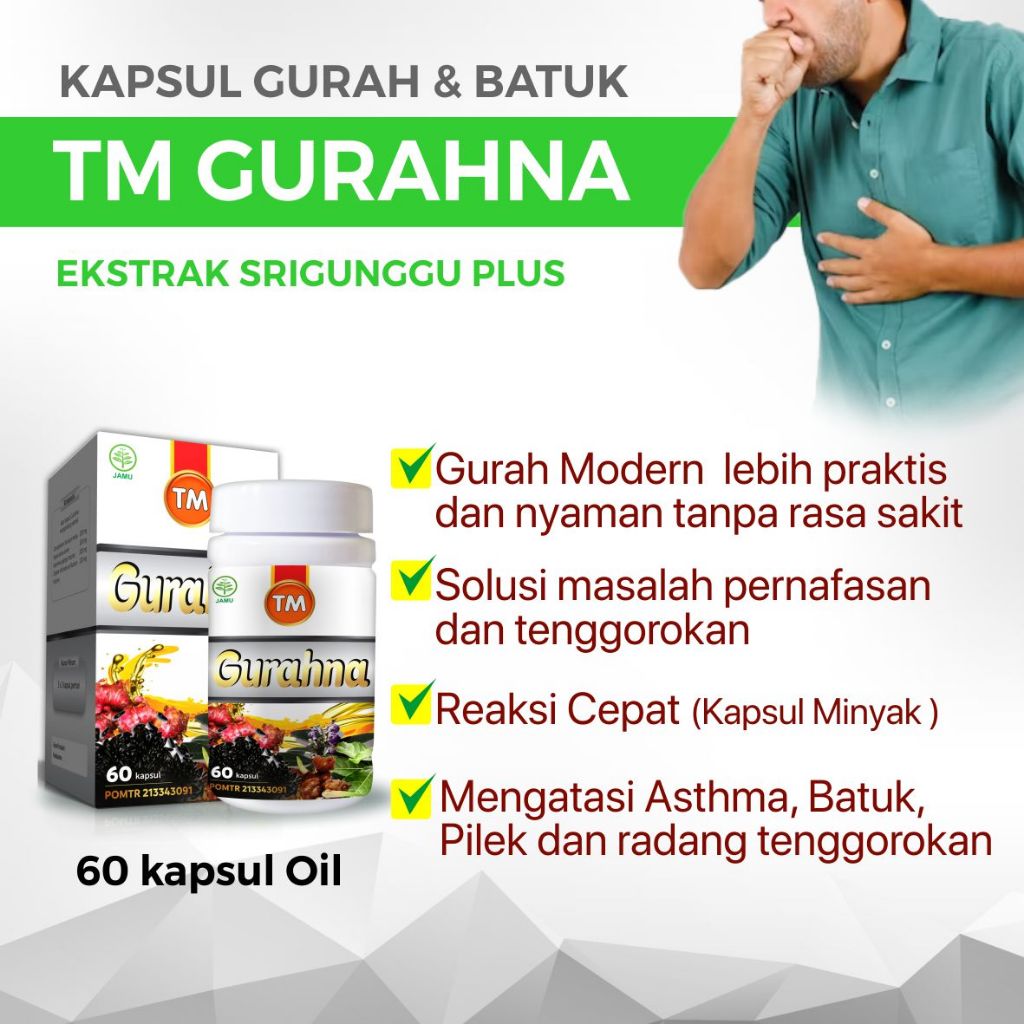 Gurahna Kapsul Herbal Batuk