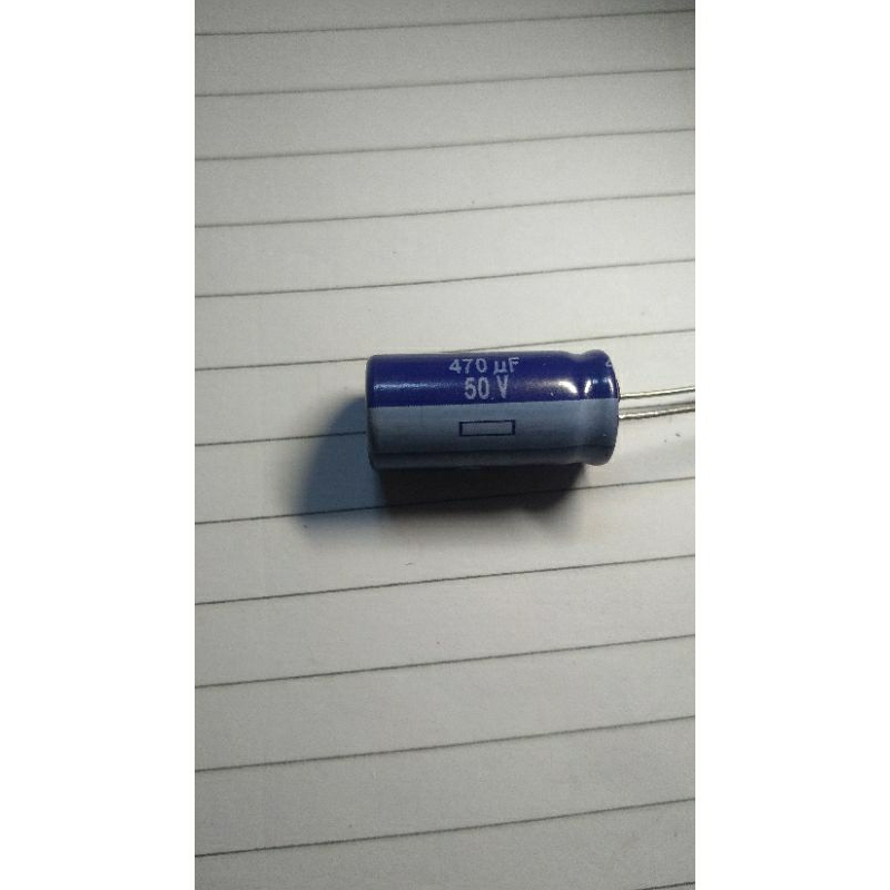 Capasitor 470uf 50v Panasonic asli