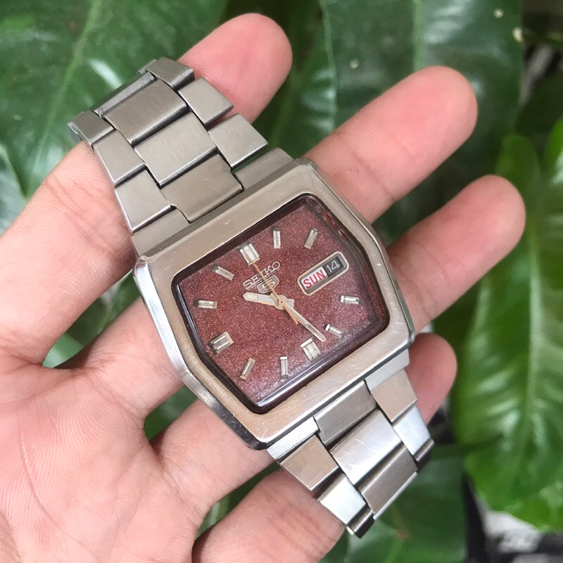 jam tangan Seiko 5 6119 5460 Automatic vintage rare jadul kuno antik