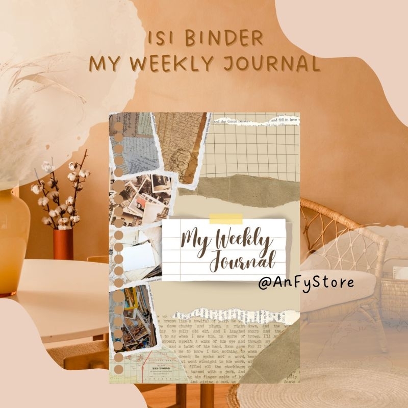 

(10 PCS) ISI BINDER MY WEEKLY JOURNAL A5