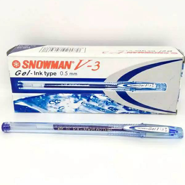 

SNOWMAN PENA V-3 BIRU