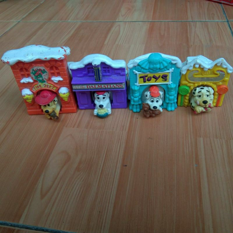 paket mainan damatians happy meal disney