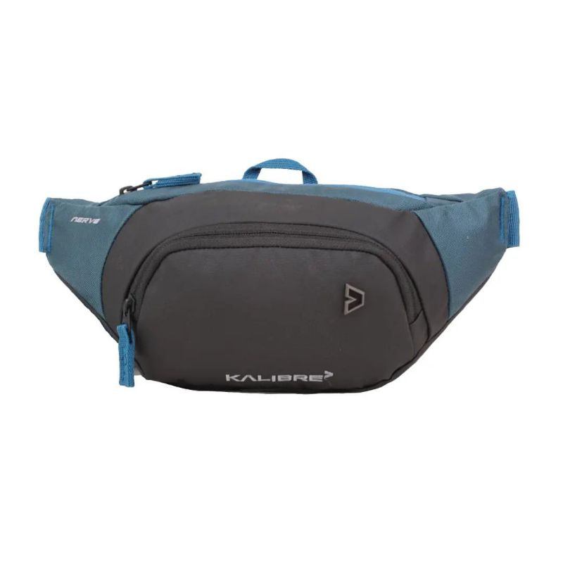 Kalibre Waistbag Nerve 1L Article 921527051 Color Black-Navy Tas Pinggang Tas Selempang