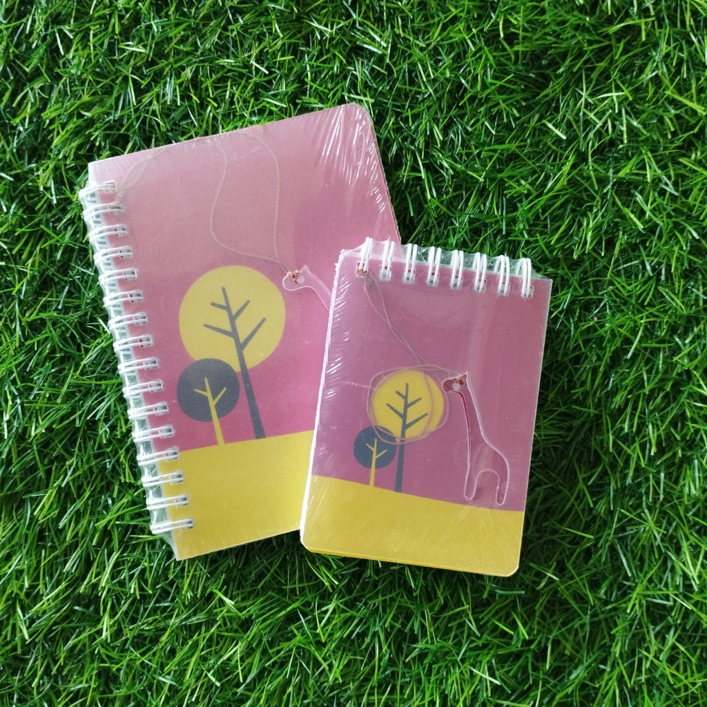 

Notebook Buku Spiral Tali Animal Besar & Kecil Hand Case (AGK61, AGK74)