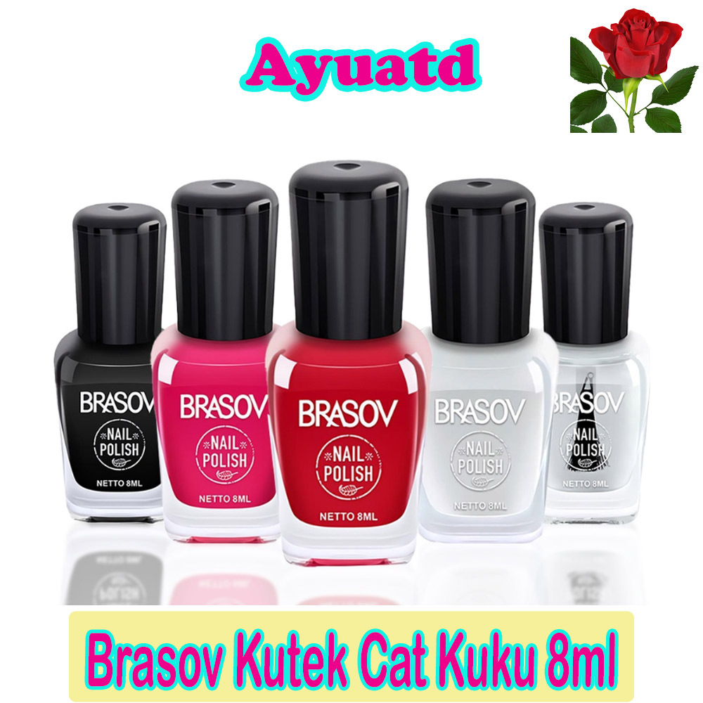 BRASOV Kutek Cat Kuku 8 ML Kutex Nail Polish