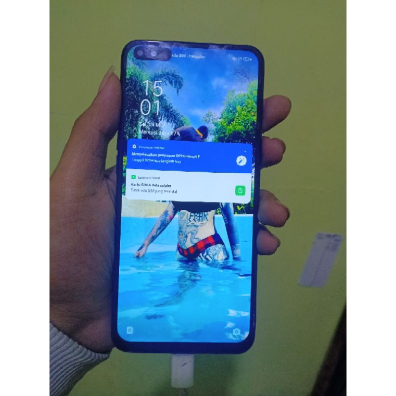 Oppo Reno 4f 8/128 minus lcd