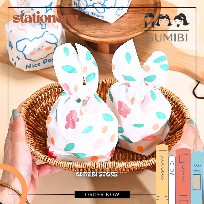 

(10pcs) GOODIE BAG KECIL UKURAN 12 CM X 14 CM PLASTIK KUPING KANTONG PLASTIK SOUVENIR PLASTIK BAG SOUVENIR LUCU