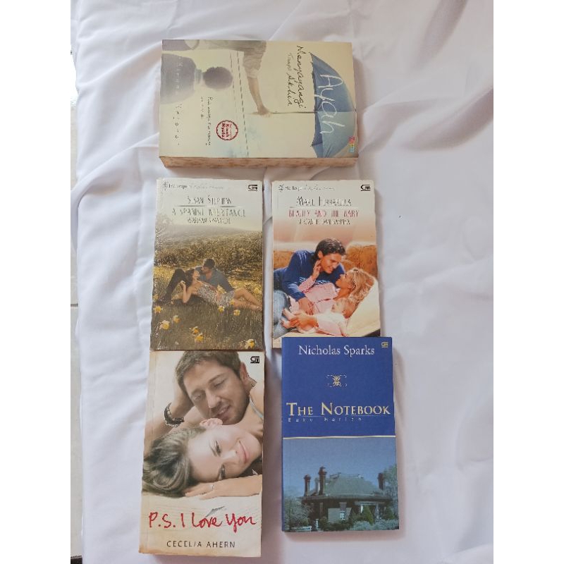 SALE 4.4, HARGA RAMADHAN, preloved novel nicholas spark, novel harlequin, novel nicholas spark prelo