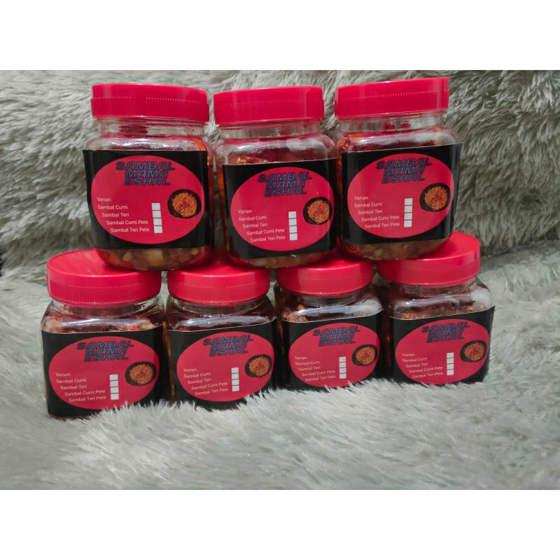 

Sambal Cumi Berat isi 150gr dari Sambal Mama Eshal