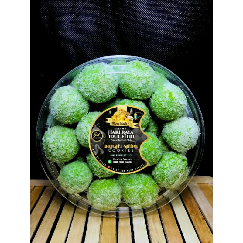 

Kue Kering Nastar Klepon/Bright shine cookies 250gram