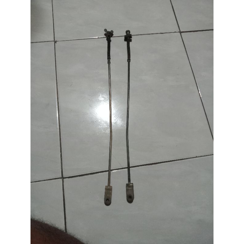 tiang kawat rem belakang yamaha vixion old scorpio original