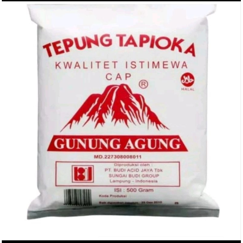 

GUNUNG AGUNG TEPUNG TAPIOKA 500GR
