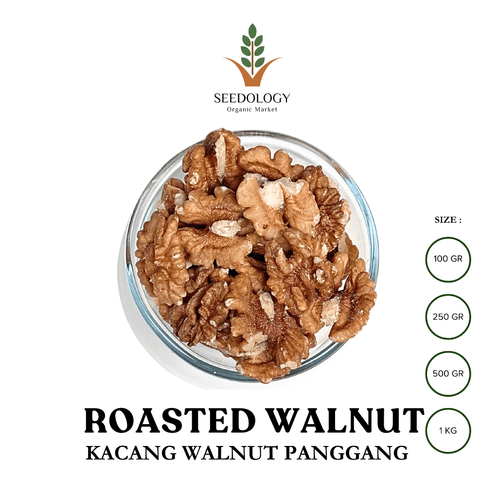

Roasted Walnut 1kg - Kacang Walnut Panggang