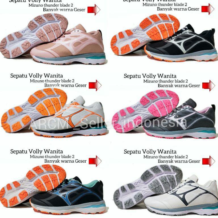 Harga Bersahabat Sepatu Volly Wanita Mizuno Sepatu Olahraga Volly Mizuno Wanita