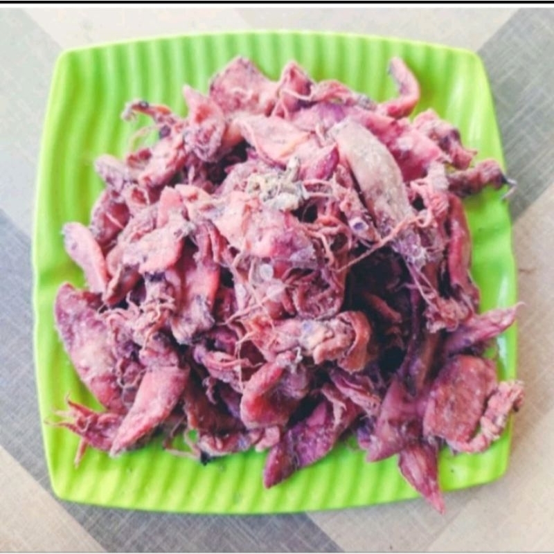 

cumi-cumi kering/asin asle dari tabanio