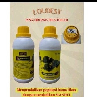Loudest Gotik,Pengusir Hama Tikus Paling Ampuh 250ml