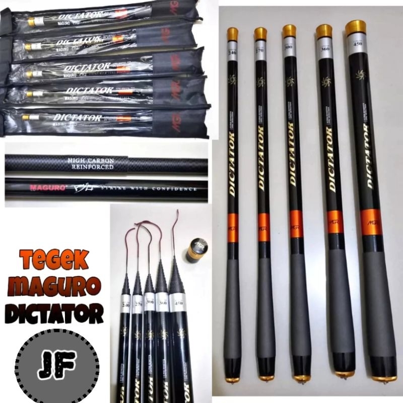 TEGEK CARBON RUAS PDK MAGURO DICTATOR ORIGINAL