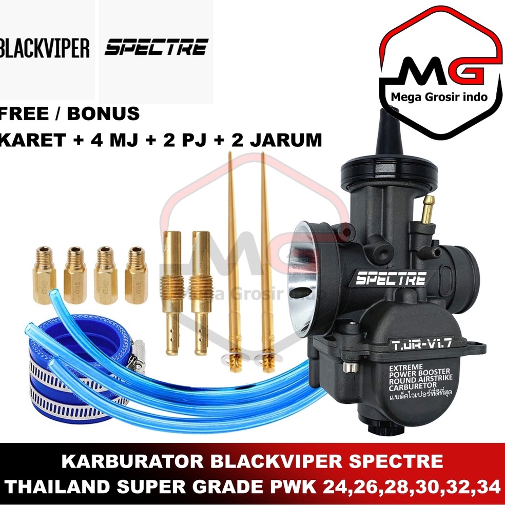 Termurah  BISA COD  KARBURATOR CPO ORIGINAL PWK 24 26 28 3 32 34 BLACK RAVEN SERIES BB THAILAND  CAR