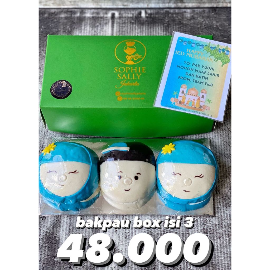 

Hampers Bakpau Box Idul Fitri / Paket Lebaran - READY SETIAP HARI