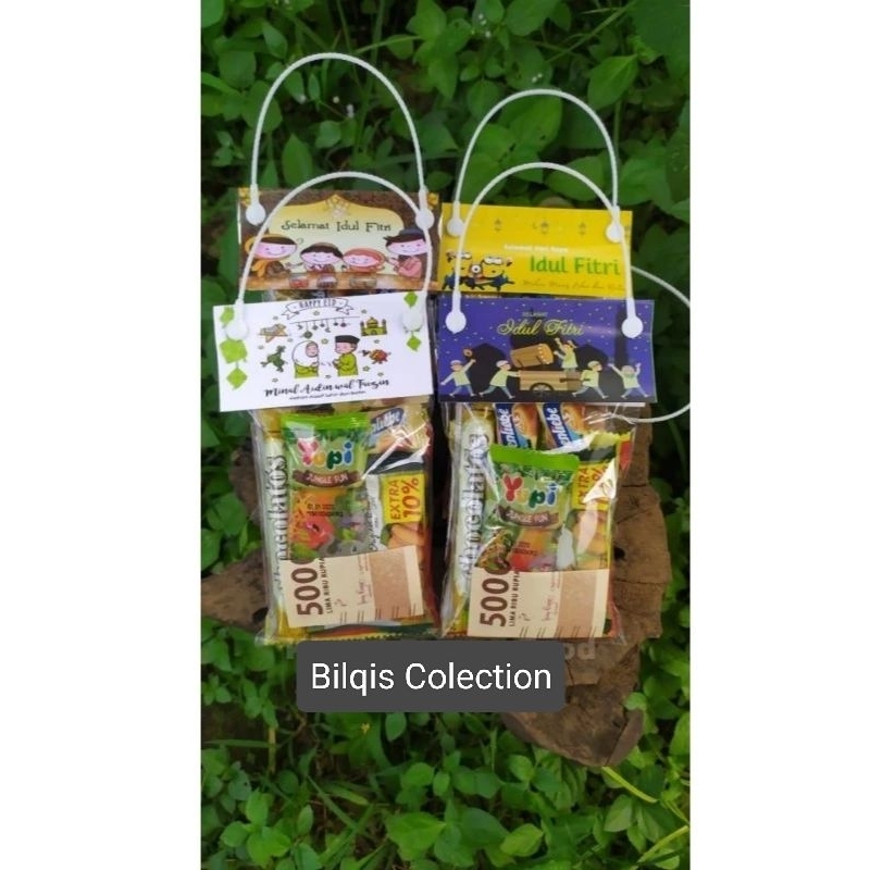 

TAS PLASTIK SNACK LEBARAN ISI 10 PCS PER PAK / TAS PLASTIK SNACK LABEL IDUL FITRI / LEBARAN UK 10 X 17 CM