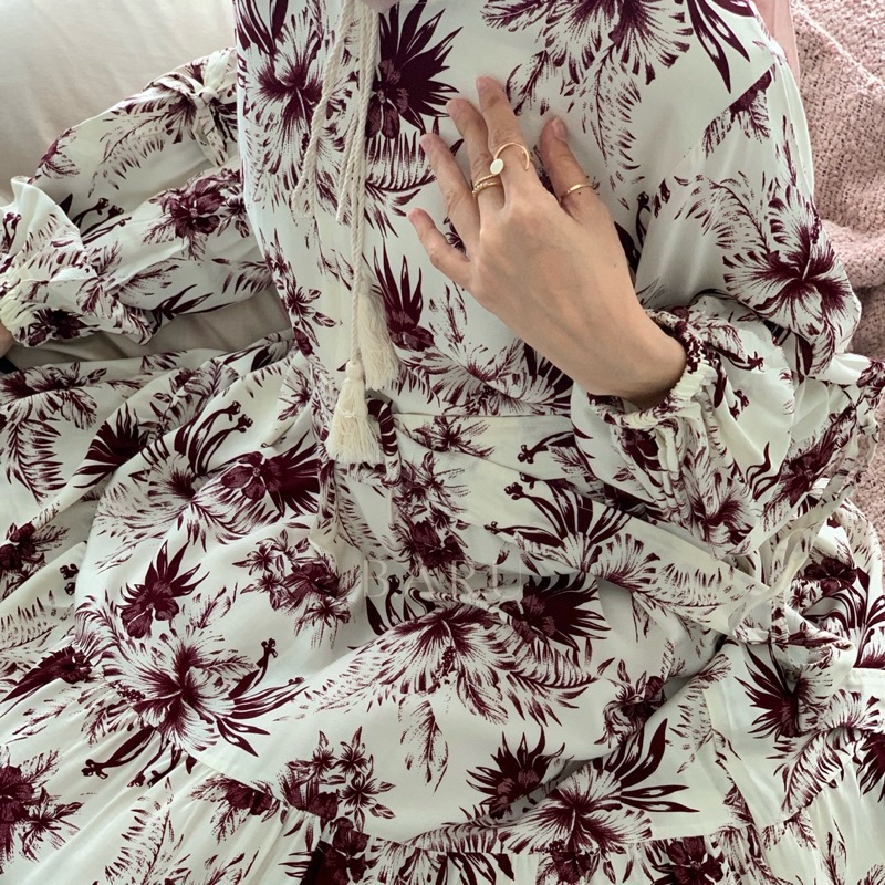 Gamis Rayon Premium Bahan Lembut dan Adem