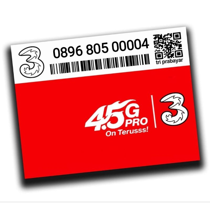 PERDANA CANTIK THREE INDOSAT SUPER HEXA MURAH PREMIUM