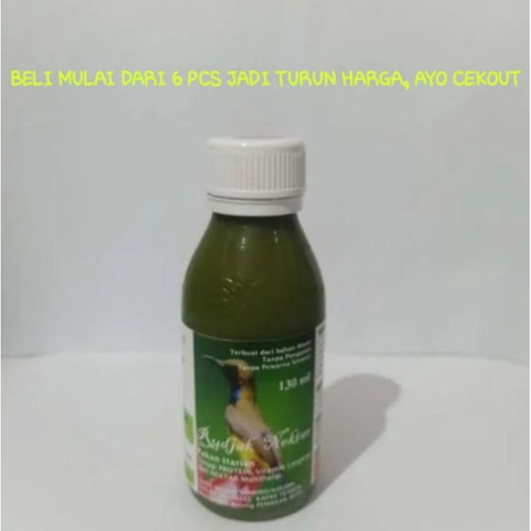 Langsung Atc RUJAK NEKTAR 13ML PAKAN BURUNG KOLIBRI PLECI CUCAK IJO KAPAS TEMBAK  BURUNG PEMAKAN BUA