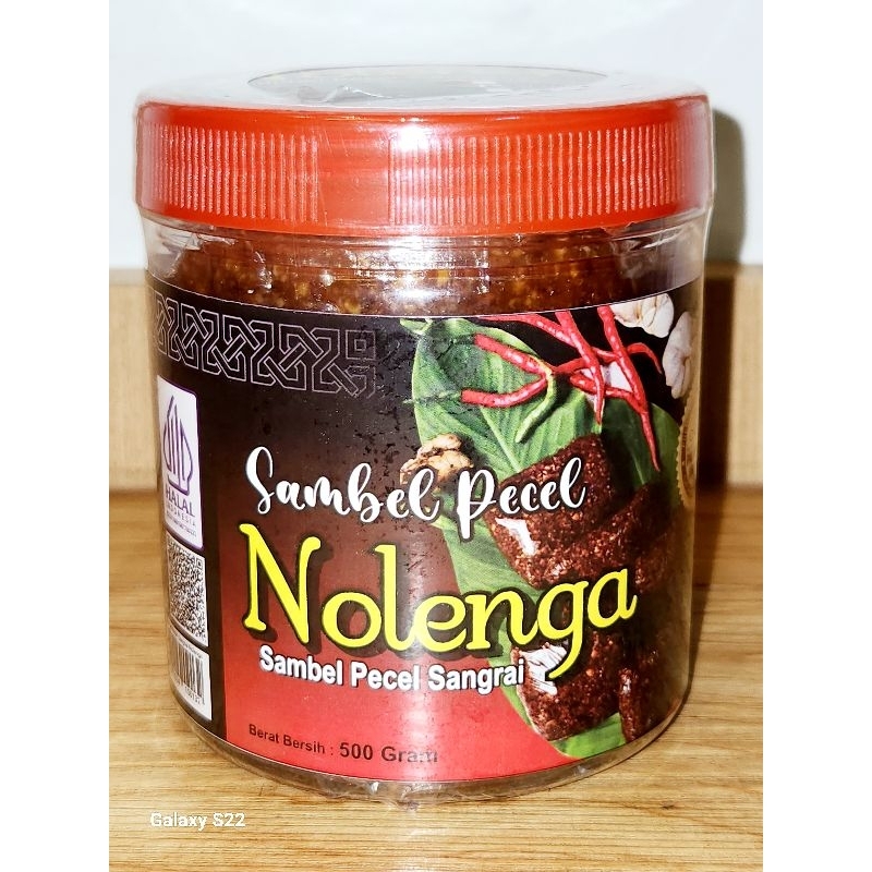 

Sambel pecel sangrai Nolenga