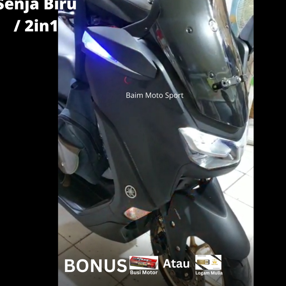 Best Seller Spion Lipat Nmax New Biled Nmax New Aksesoris Motor Nmax Connected Plastik abs