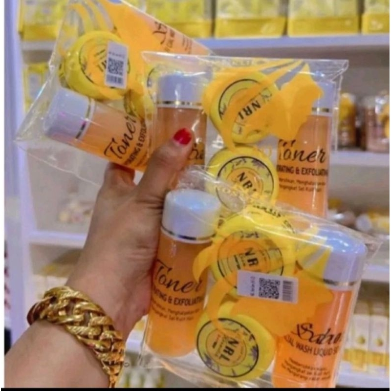 habiskan stok Paket Cream NRL Original Cream Nrl baru Cream Ampuh memutihkan wajah menghilangkan Jer