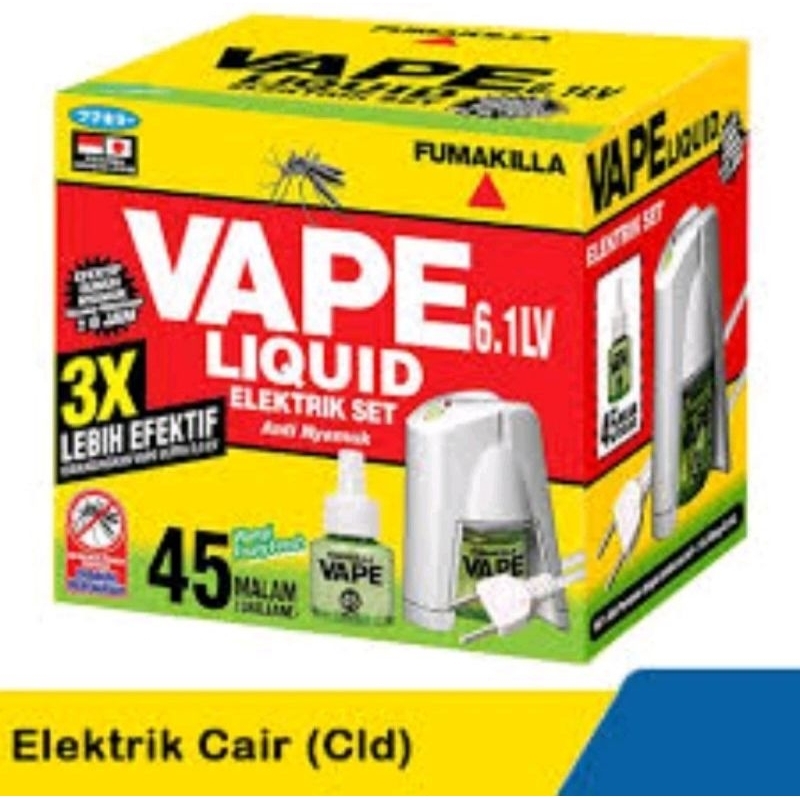 #Yume84#Vape Liquid Elektrik set/VAPE Liquid Electric SET 6.1 LV Obat Nyamuk