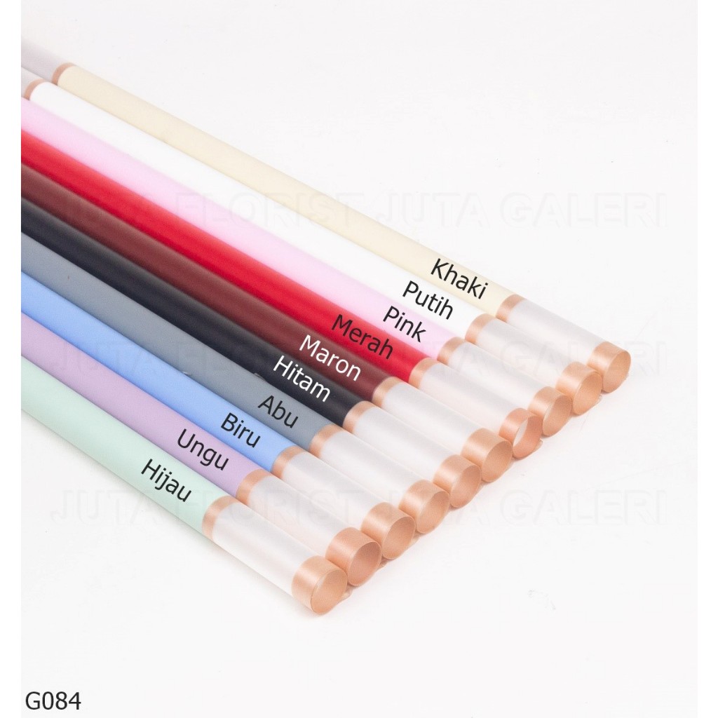

Kertas kado / Kertas buket / Kertas Cellophane Semi Transparan G084 [ISI 5 LEMBAR]