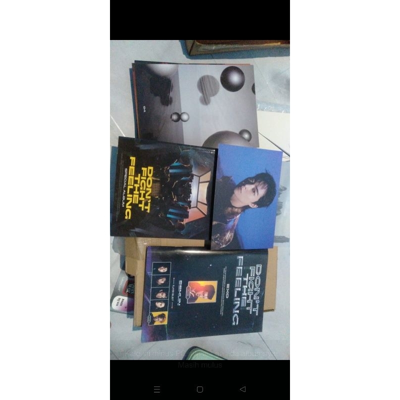 EXO ALBUM DON'T FIGHT THE FEELING