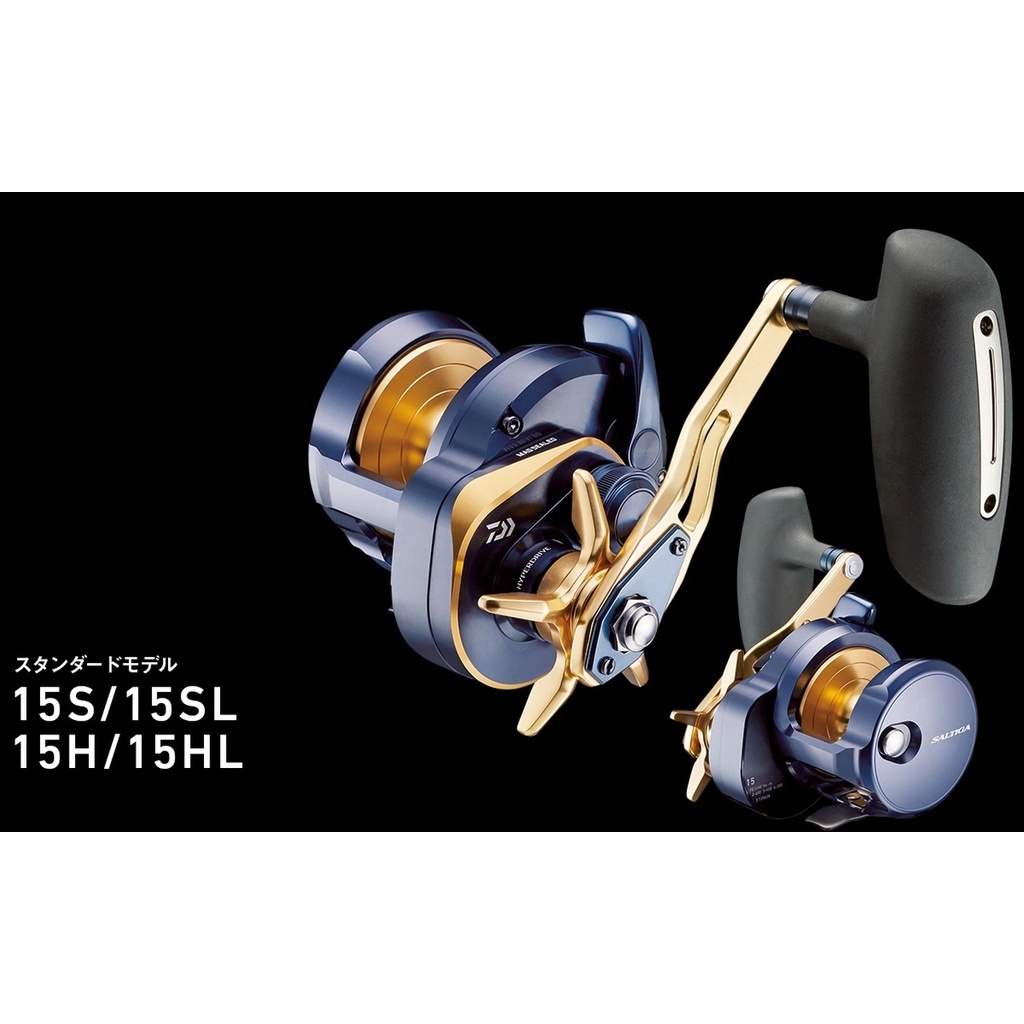 REEL DAIWA SALTIGA MODEL 2022 15 HL-SJ | 15 H | 15 HL GARANSI RESMI | OH OVERHEAD REEL