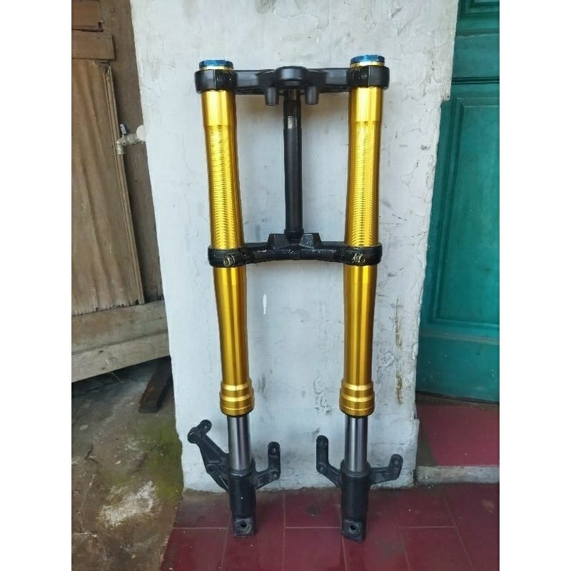 SHOCK UPSIDE DOWN PNP KE RANGKA VIXION R15 R25 BISON DAN SCORPIO