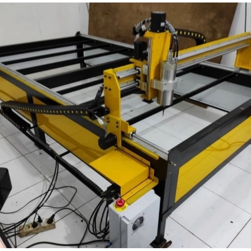 mesin cnc router profesional ukuran kerja 122x244 1 lembar utuh
