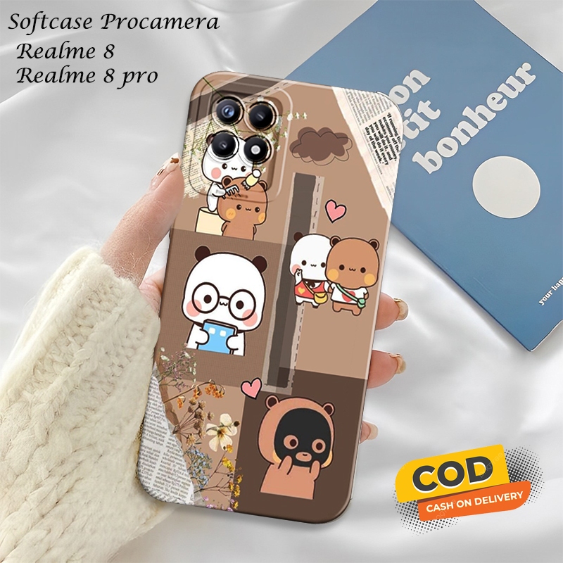 Casing Hp Realme 8 5G / 8 Pro Terbaru - Bahan ProCamera - Silicon Lentur - Case Realme 8 5G / 8 Pro 