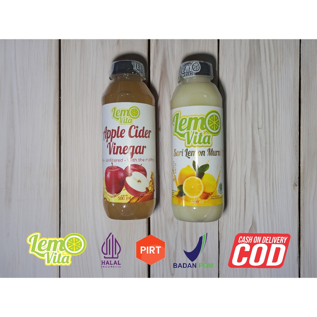 

[CAMPAIGN 8.8][Paket Bundling] Cuka Apel 500ml + Lemovita 250ml/500ml + Chia Seed 140gr+ Stevia 110 gr [PROMO RAMADHAN]