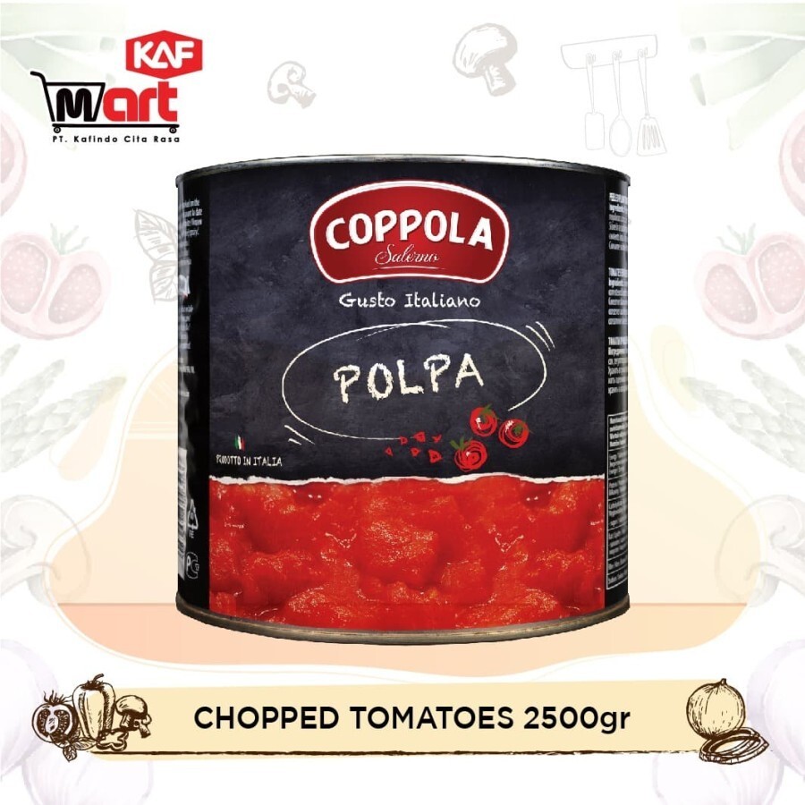 

Coppola Polpa Chopped Tomatoes 2500gr