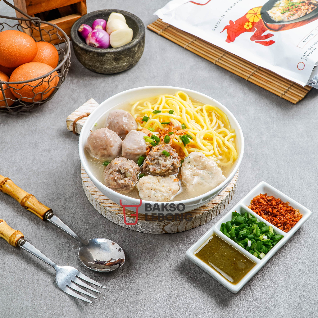

Bakso only full meal 1 porsi (Frozen)