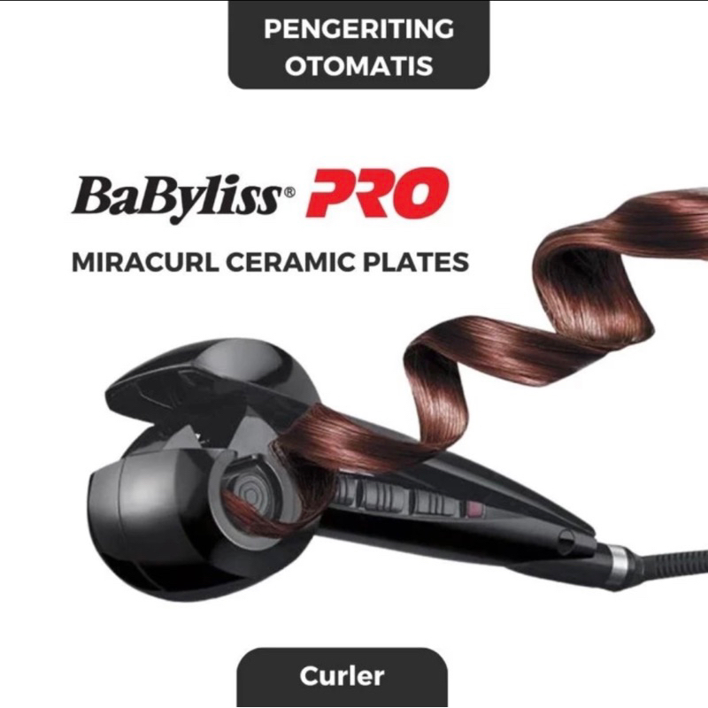 Babyliss Pro Miracurl Automatic Curler Pengeriting Otomatis PRELOVED