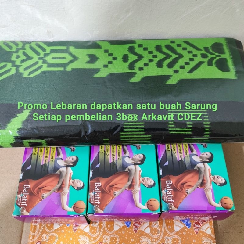 ARKAVIT C 500 + DEZ PER BOX ISI 100 | ZINC | VITAMIN C | VITAMIN B | VITAMIN D3 | VITAMIN E | BECOM 