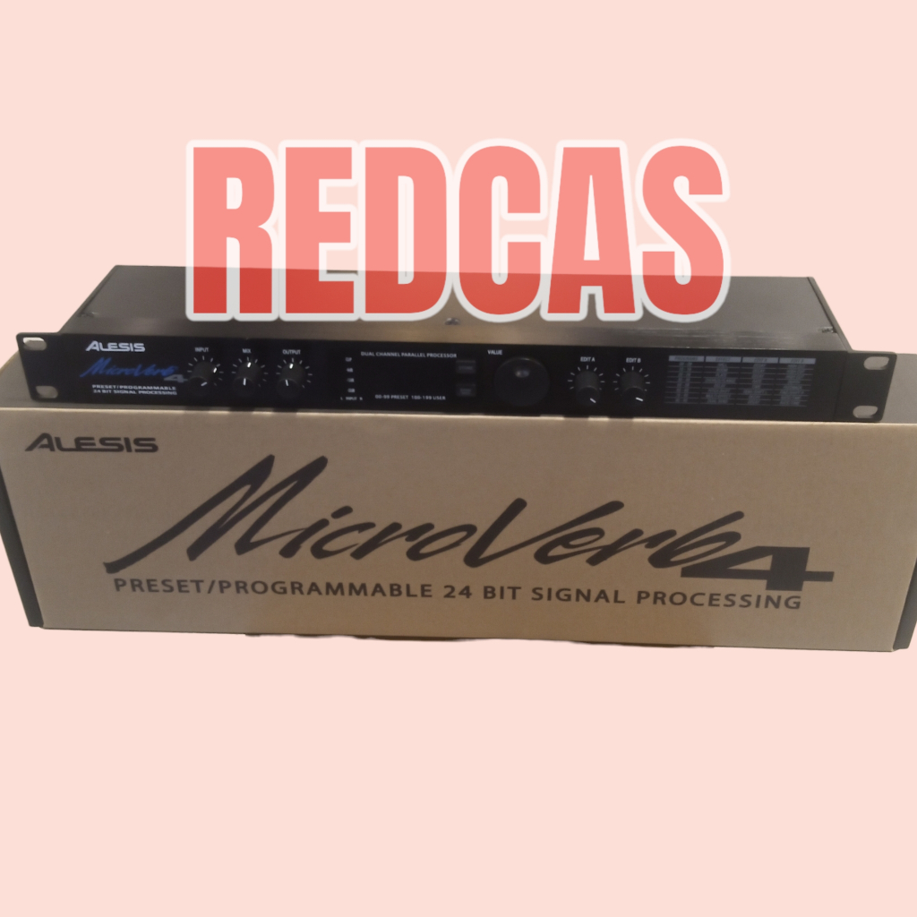 EFFECT VOCAL ALESIS MICROVERB4 KUPING BESI MADE IN TAIWAN MALAYSIA USA EFEK VOKAL MICROVERB 4