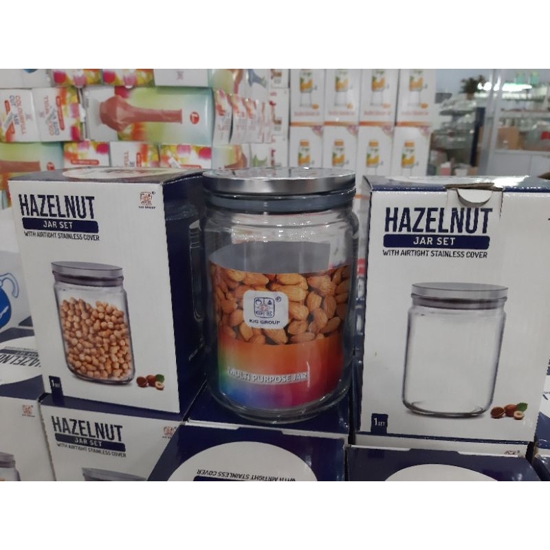 ❄ Toples / Jar Kaca + Tutup Kedap Udara Kapasitas 750 ml ❄