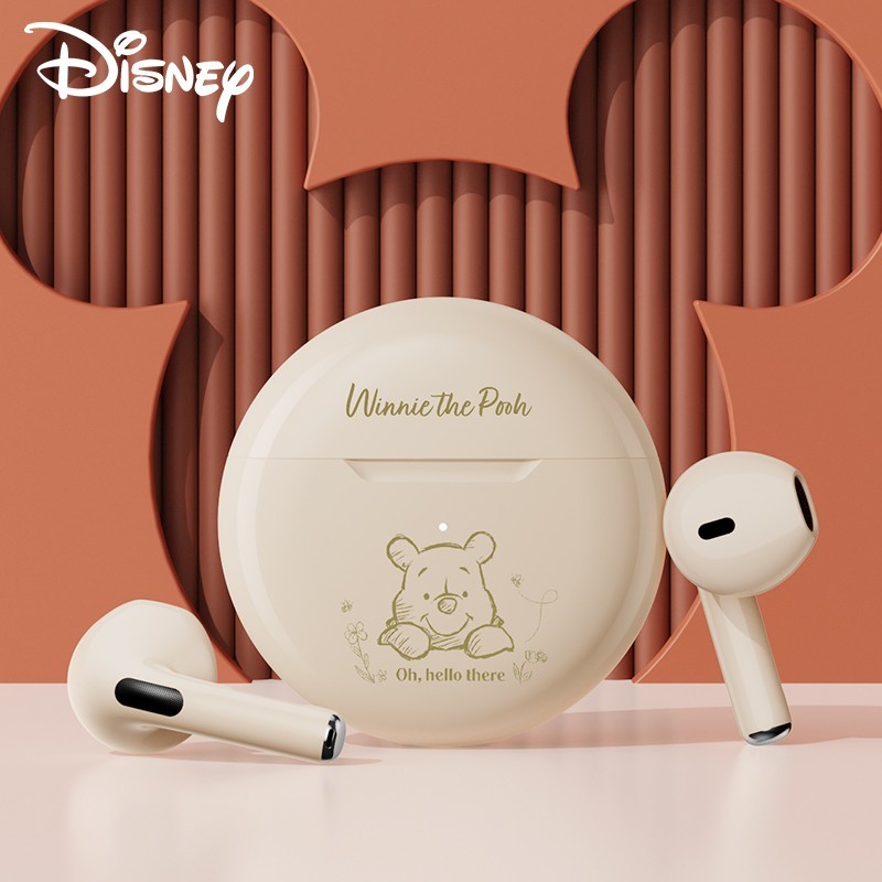 	 Disney TWS Wireless Bluetooth Music Earphone V5.2 with Mic Headphones Headsets for Android IOS	