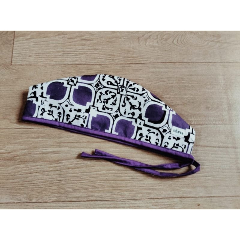 Topi dokter/Scrub hat/Surgical cap/Headcap batik