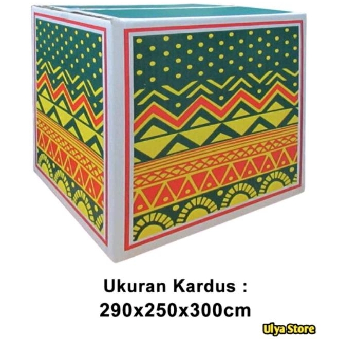 

Kardus Parcel ukuran 290×250×300cm