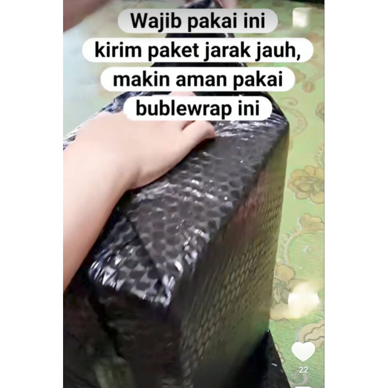 

BUBBLE WRAP UNTUK KEAMANAN PAKET ANDA