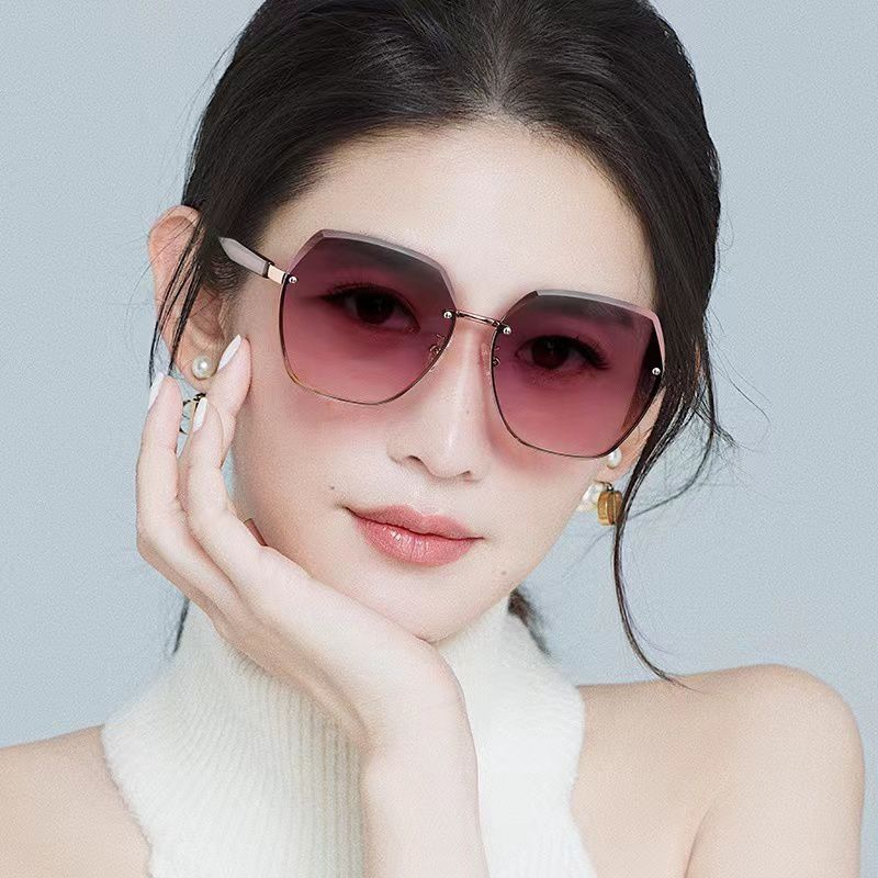 OF Kacamata Wanita Kaca Mata Kotak Korean Sunglassess Eyewear Gaya Korea Kekinian Murah....