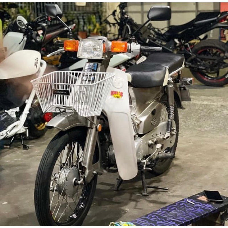 keranjang rak depan basket modenas depan super cub honda supercub honda c50 c70 c90 c700 c800 astrea